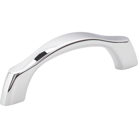 Elements 3" Center-to-Center Polished Chrome Aiden Cabinet Pull 993-3PC